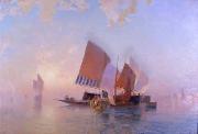 Maurice Galbraith Cullen porto di Venezia oil on canvas